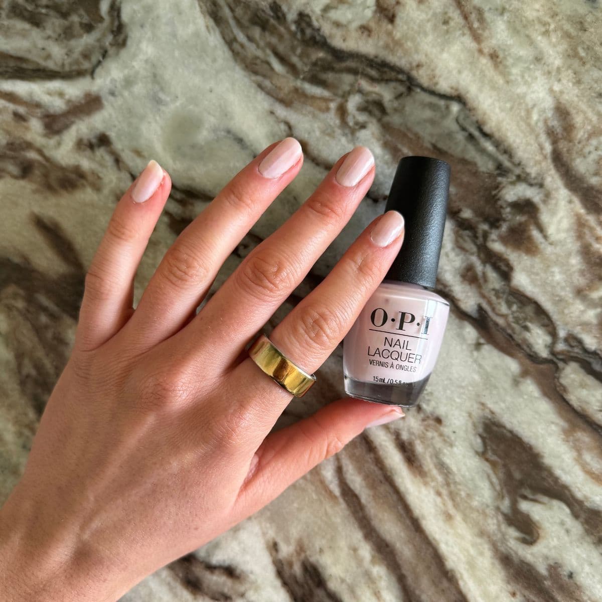  OPI Just Combined Bubble Bath and Funny Bunny—Here's My "Bubble Bunny" Nail Colour Review 