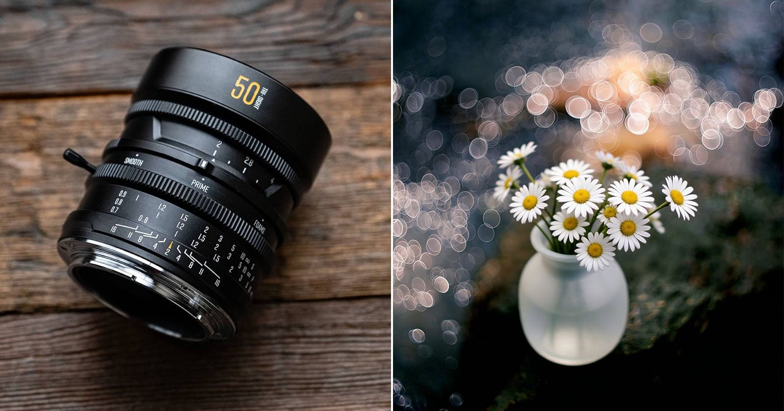 Brightin Star’s New 50mm f/2 Tri-Sight Lens Has 3 Swappable Photo Looks