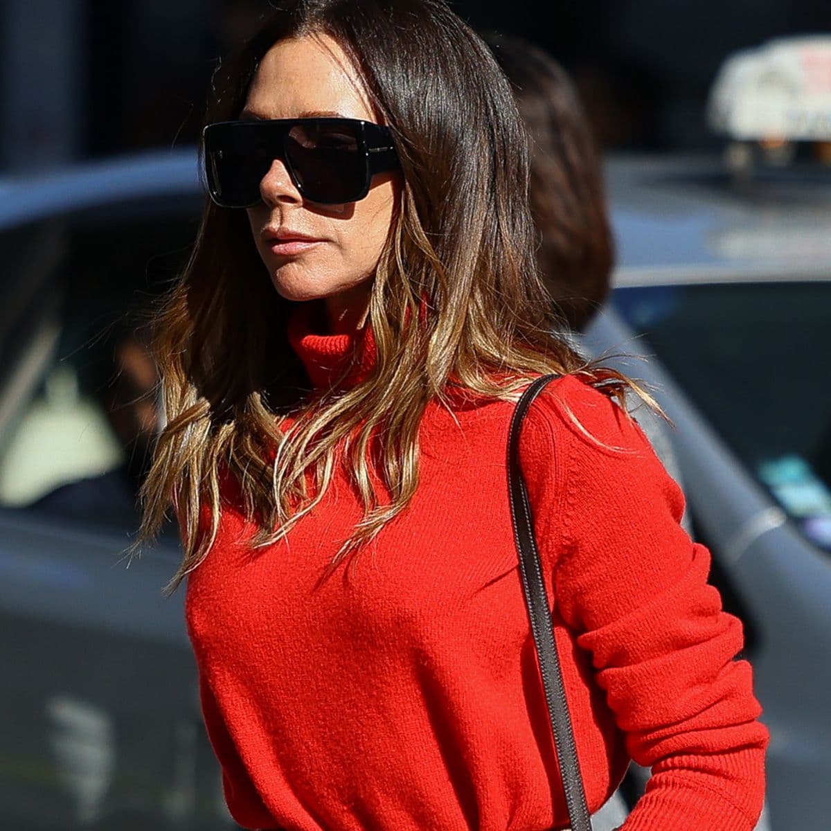 Victoria Beckham Just Wore Red With the Color That'll Make It Feel Fresh, Not Dated, This Spring