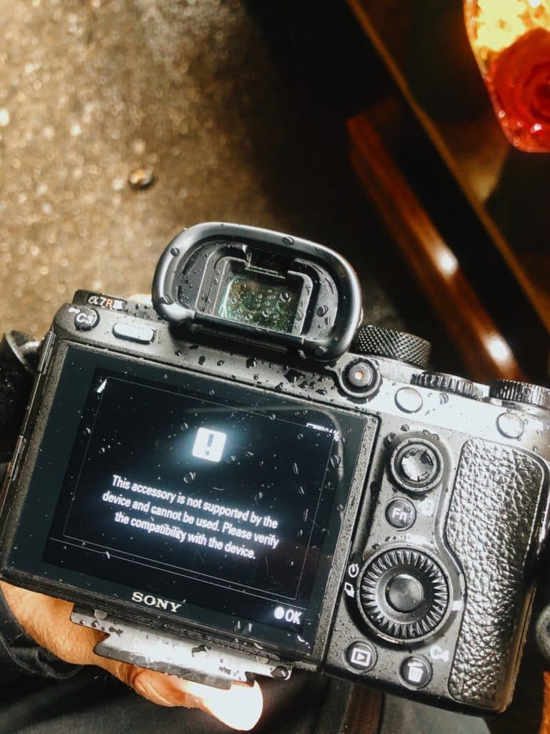 If Your Sony Camera Freezes Up, Remember This